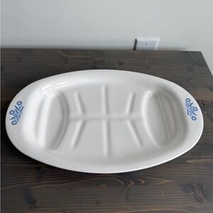 Vintage Corning Ware oval platter  
P-19